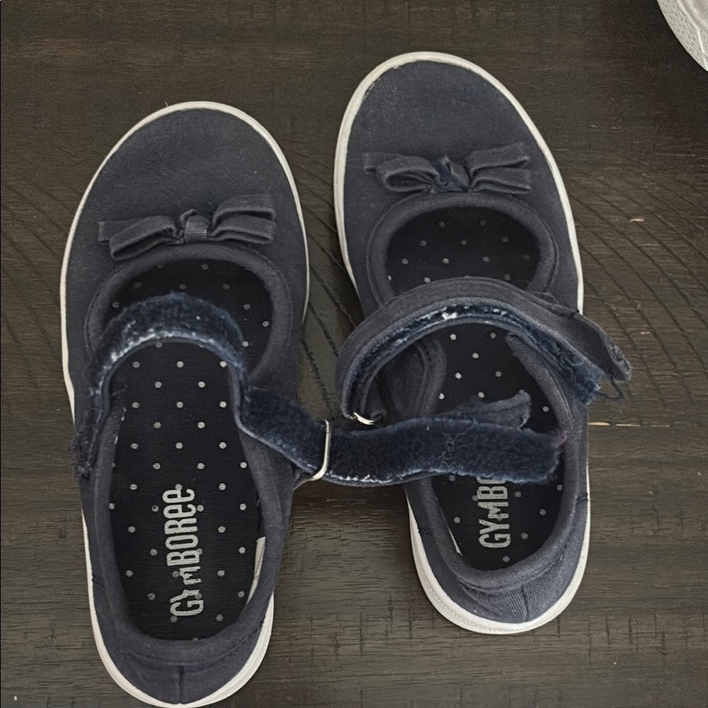 Gymboree Blue Dress Shoes with Bow